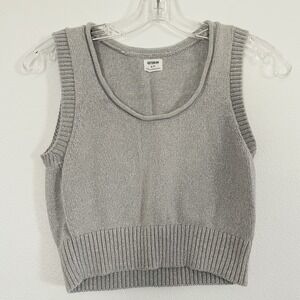 Cotton On Gray Sleeveless Sweater